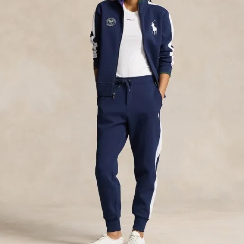 Wimbledon x Polo Ralph Lauren Womens Ballgirl Jogger Pant - Navy
